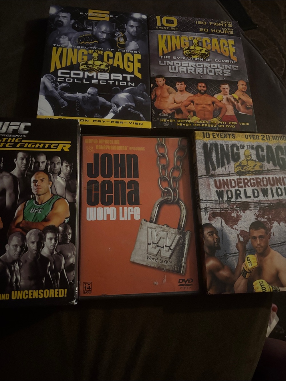 UFC The Ultimate Fighter DVD’s
